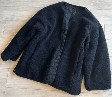 CLANE 리버서블 보아 자켓