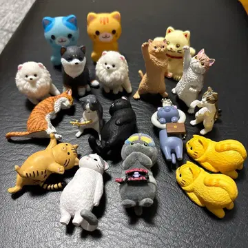 고양이 강아지 가챠폰 세트