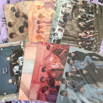 BTS 피아노 악보 미니 포스터 8장