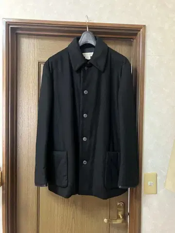 dries van noten 라이카기 캐시미어 혼방 하프 코트 자켓