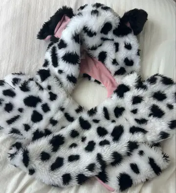 디즈니 머플러 캡 101마리 강아지