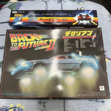 백투더퓨처 Part2 드로리안 1/24 프라모델 포스터
