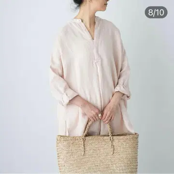 카구레 2024SS 린넨 튜닉 셔츠