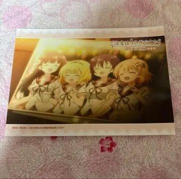 주문은 토끼입니까? 주문토끼 브로마이드