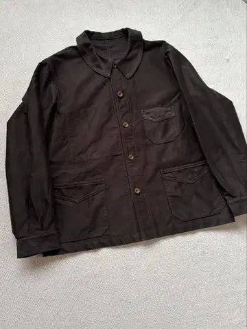 FOREMOST 토야마 블랙 몰스킨 자켓 포어모스트