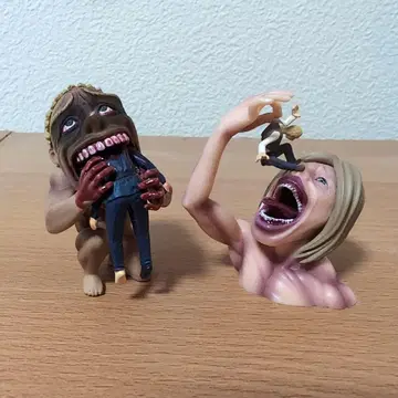 캡슐q 진격의 거인 무구의 거인 피규어