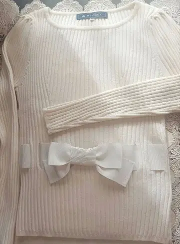 엠즈 그레이시 리본 니트 38