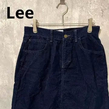 Lee Lugnoncure 무릎 기장 사다리꼴 스커트 심플 캐주얼 귀여운