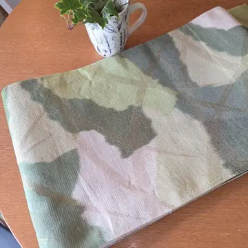 팔촌 잎 무늬 후쿠로 오비