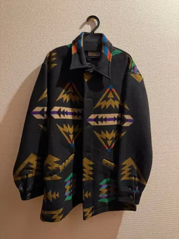 Pendleton 기하학 패턴 자켓 데드스탁 90년대