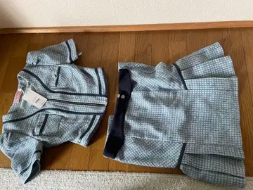 SOBRE 소브레 블루 스커트 셋업 M