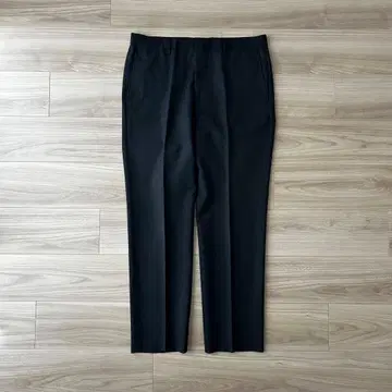 고타이리쿠 남성용 슬랙스 센터 프레스 블랙