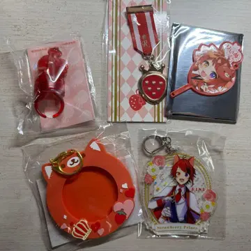 리이누 리이누군 아크릴 키링 캔뱃지 케이스 참 반지 라이트