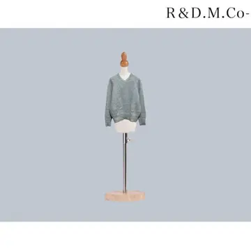 R&D.M.Co- 모헤어 V넥 풀오버