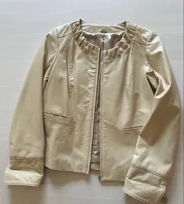 FUTURA TOKYO FUR 가죽 자켓 양가죽 11호 성숙 큐트