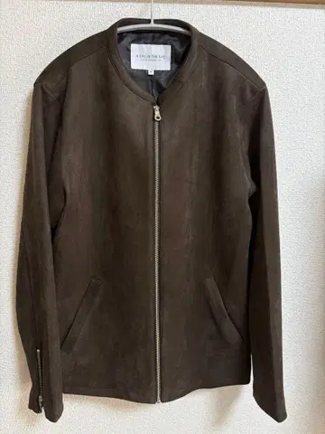 UNITED ARROWS 노카라 자켓 M 브라운