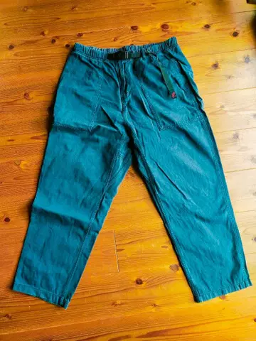 그라미치 루즈 테이퍼드 팬츠 더블 네이비 아시아M