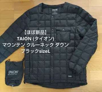 [ 거의 새상품 ] TAION (타이온) 마운틴 크루넥 다운 sizeL