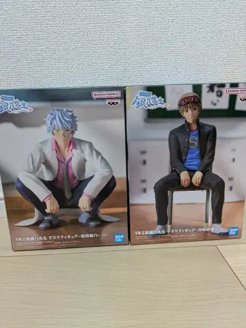 [ 미개봉 새상품 ] 은혼 3년 Z반 긴파치 선생님 긴파치 오키타 세트