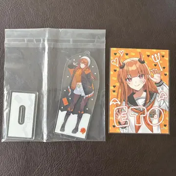 컬러풀 피치 에토 세븐 콜라보 할로윈 브로마이드 제일복권 아크릴 스탠드