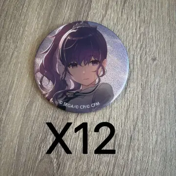 프로세카 아사히나 마후유 글리터 캔뱃지 38B