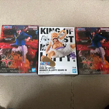 원피스 KING OF ARTIST 루피 전광절경 가프 피규어