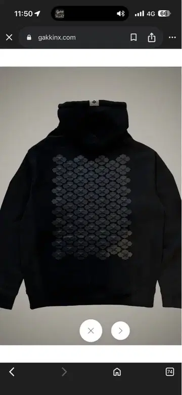 GAKKIN CLASSICHANABATSU FOAM HOODIE 가킨