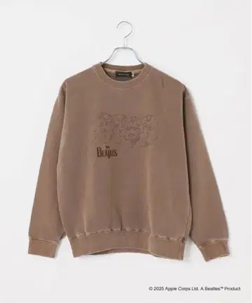 비틀즈 자수 브라운 트레이닝복