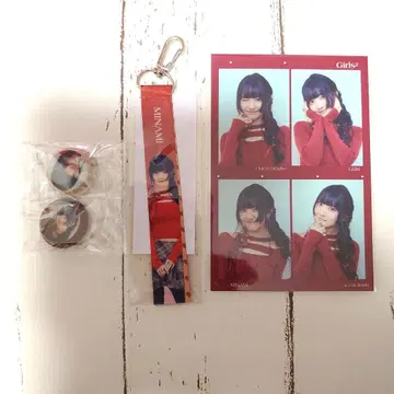 Girls2 온라인 캡슐 복권 캔뱃지 외 히시다 미나미