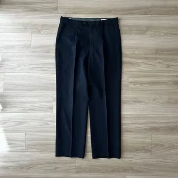 수트 슬랙스 센터 프레스 남성용 네이비 L