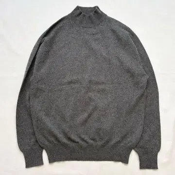 JACCUS 모크넥 캐시미어 니트 스웨터