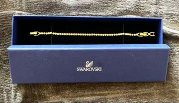 스와로브스키 골드 크리스탈 팔찌