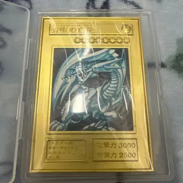 유희왕 푸른 눈의 백룡 합금 플레이트