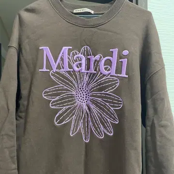 Mardi 꽃 자수 트레이닝복