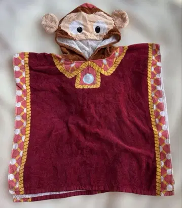 홍콩 디즈니 몽키 캐릭터 후드 부착 타월