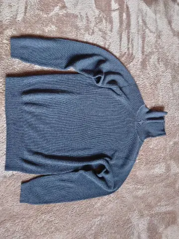 TRANS CONTINENTS 그레이 니트 스웨터 M