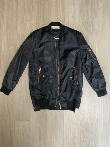 [새상품급] ZARA BASIC 여성용 MA-1 롱