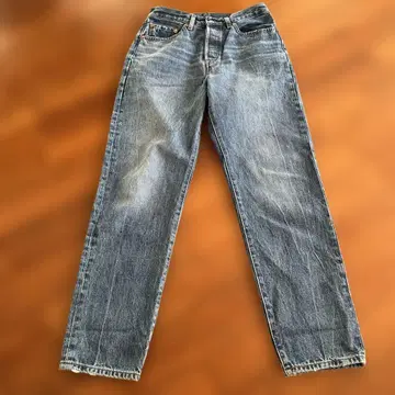 스트레이트 데님 27인치 블루