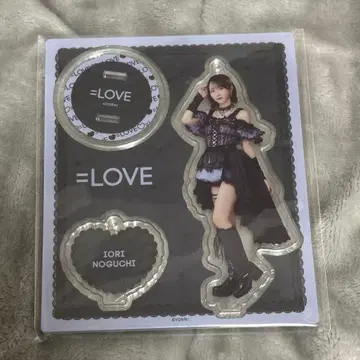 = LOVE 이코라브 노구치 이오리 아크릴 스탠드 블랙 의상 아레나 투어
