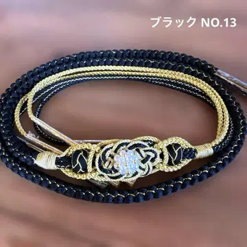 새상품 허리띠 순수 실크 럭셔리 펄/NO.13