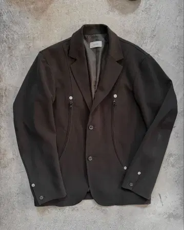 conz 테일러드 자켓 변형 지퍼 nvrfrgt