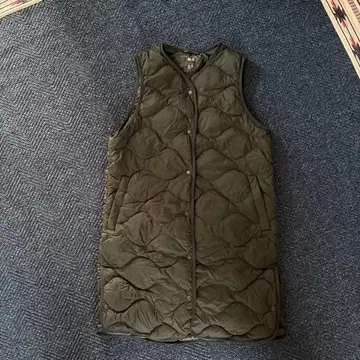 UNIQLO 롱 다운 베스트 S