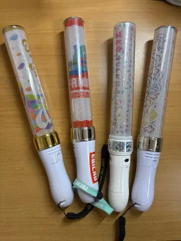 사립 에비스 중학교 에비츄 응원봉 4개 낱개 판매 가능