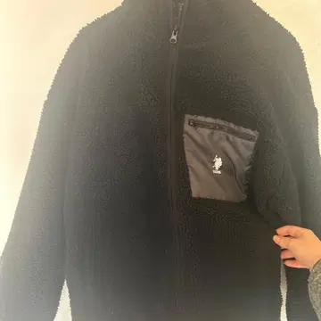U.S. POLO ASSN. 플리스 자켓 M 블랙