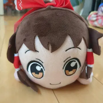 동방Project 누워있는 M 봉제 인형 하쿠레이 레이무