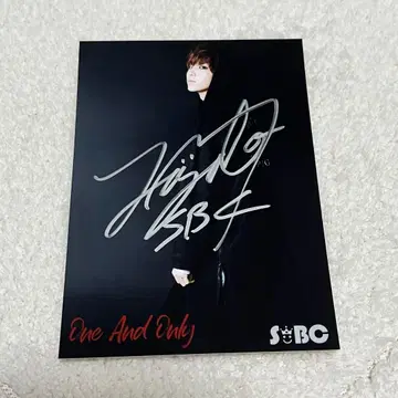 ONE N' ONLY 타카오 하야토 사인 포함 브로마이드
