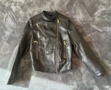 ZARA 블랙 M 라이더 자켓