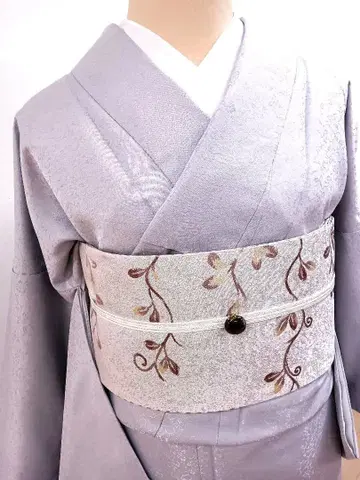 세탁 가능한 이로무지 꽃+덩굴 패턴 자카드 직조 L 사이즈