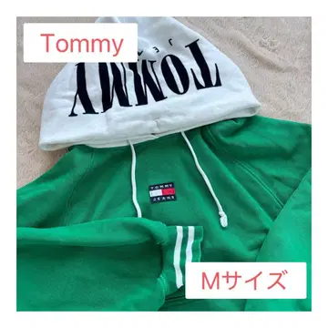 Tommy Jeans 후드티 M 사이즈 타미힐피거 크롭 숏 기장
