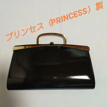 포멀백 클러치백 골드 금장 장식 블랙 에나멜